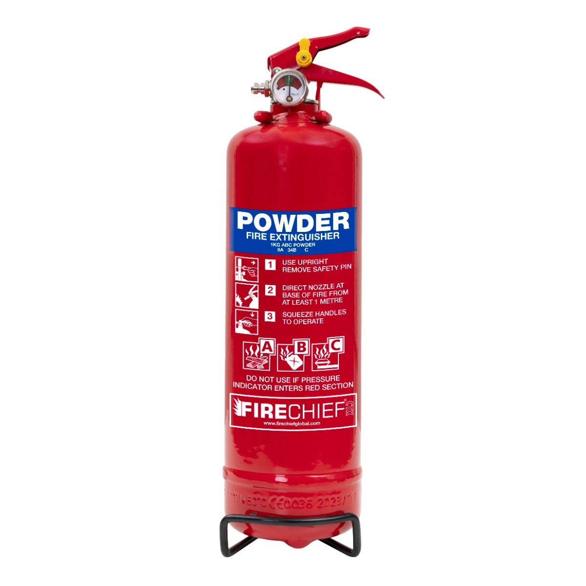 1kg ABC Powder Fire Extinguisher - Cocus