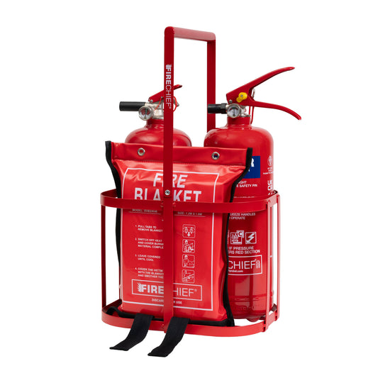 Firechief Fire Extinguisher and Blanket Work Kit - Multi Use