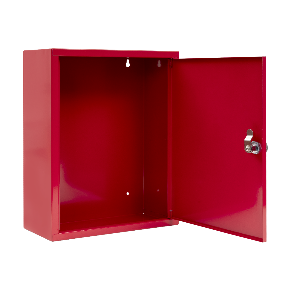 Fire Metal Document Cabinet in White with a combination lock for safe keeping of important documents.