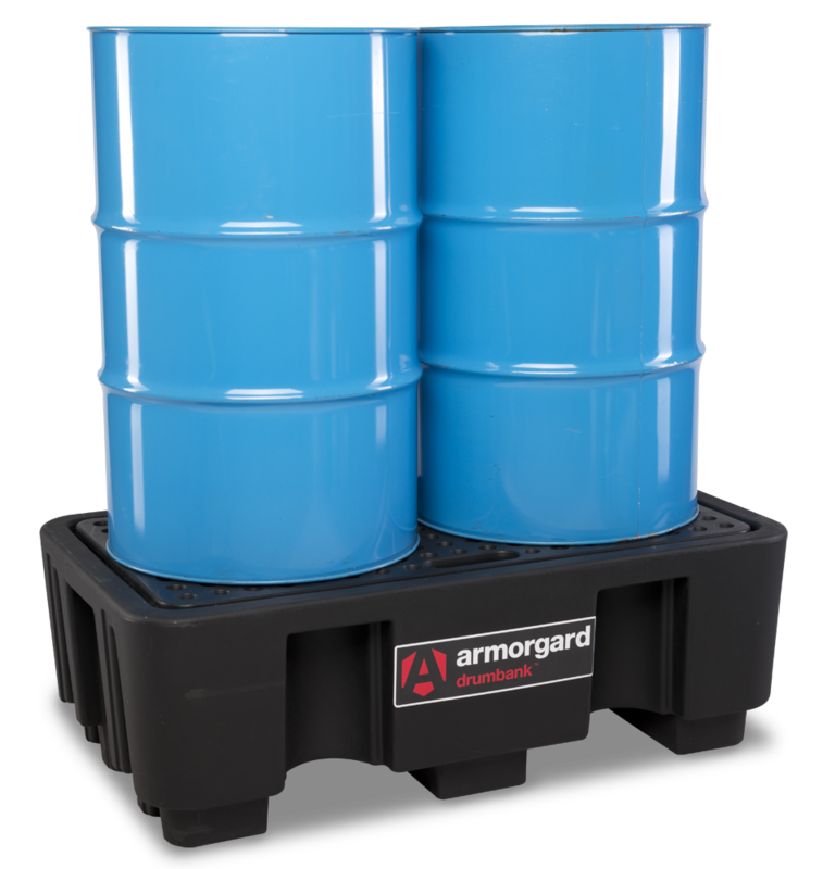 Armorgard 2/4 Drum Spill COSHH Pallets - Cocus