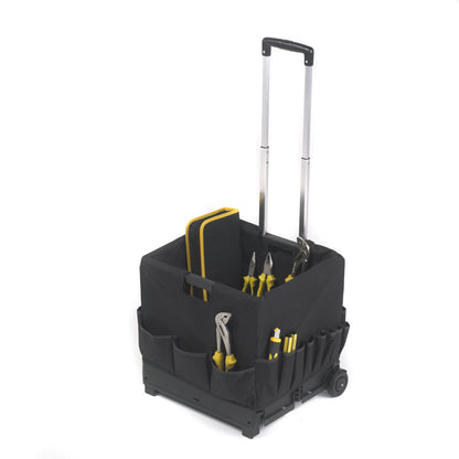 Proplaz Folding Box Trolley - Black - Cocus