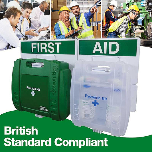 British Standard Eyewash First Aid Kit - Cocus