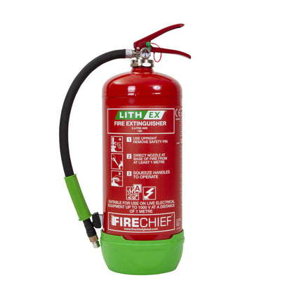 Lithium-ion Battery Fire Extinguisher -  6 Litre - Cocus