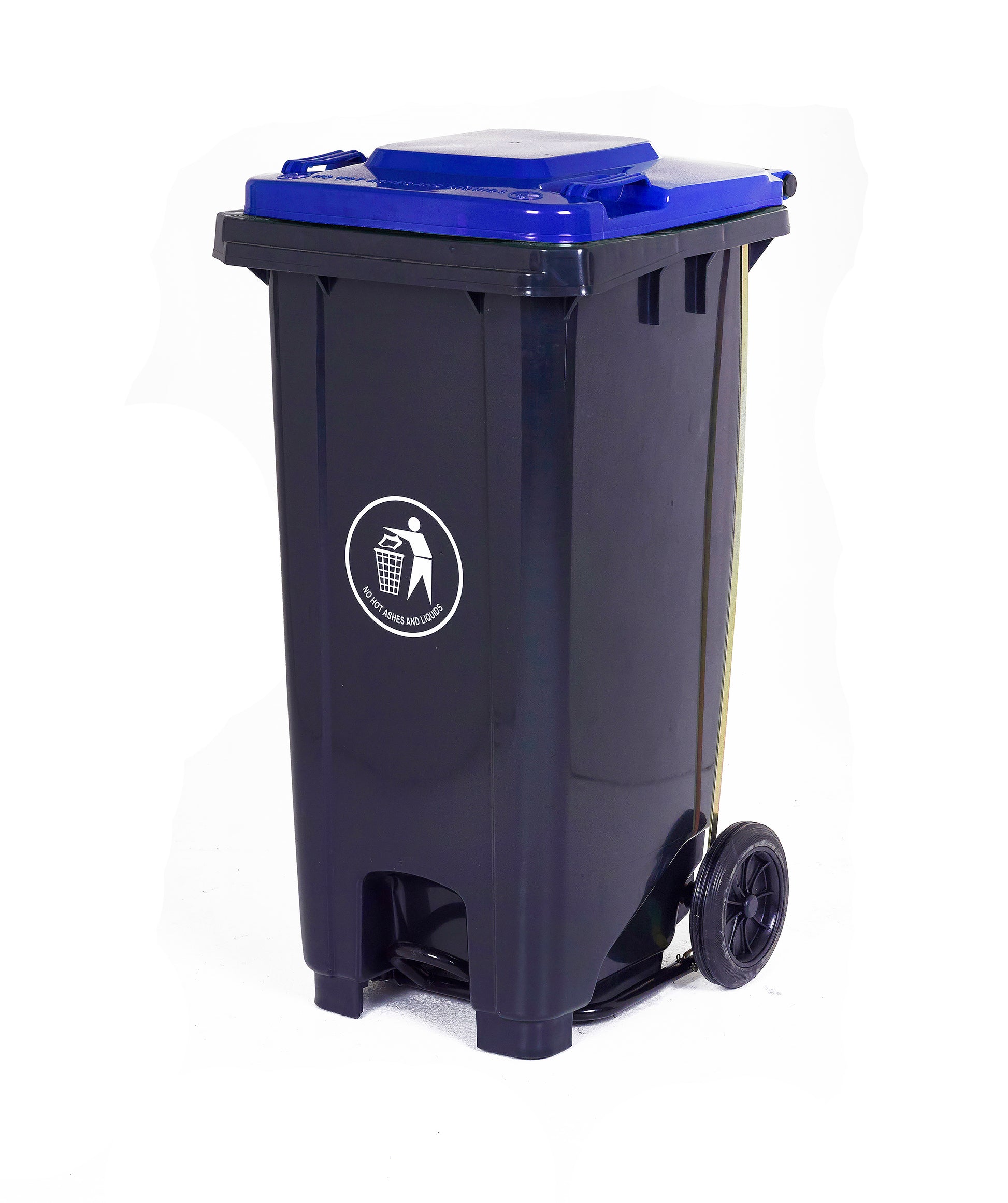 Pedal Operated Wheeled Litter Bin - Cocus