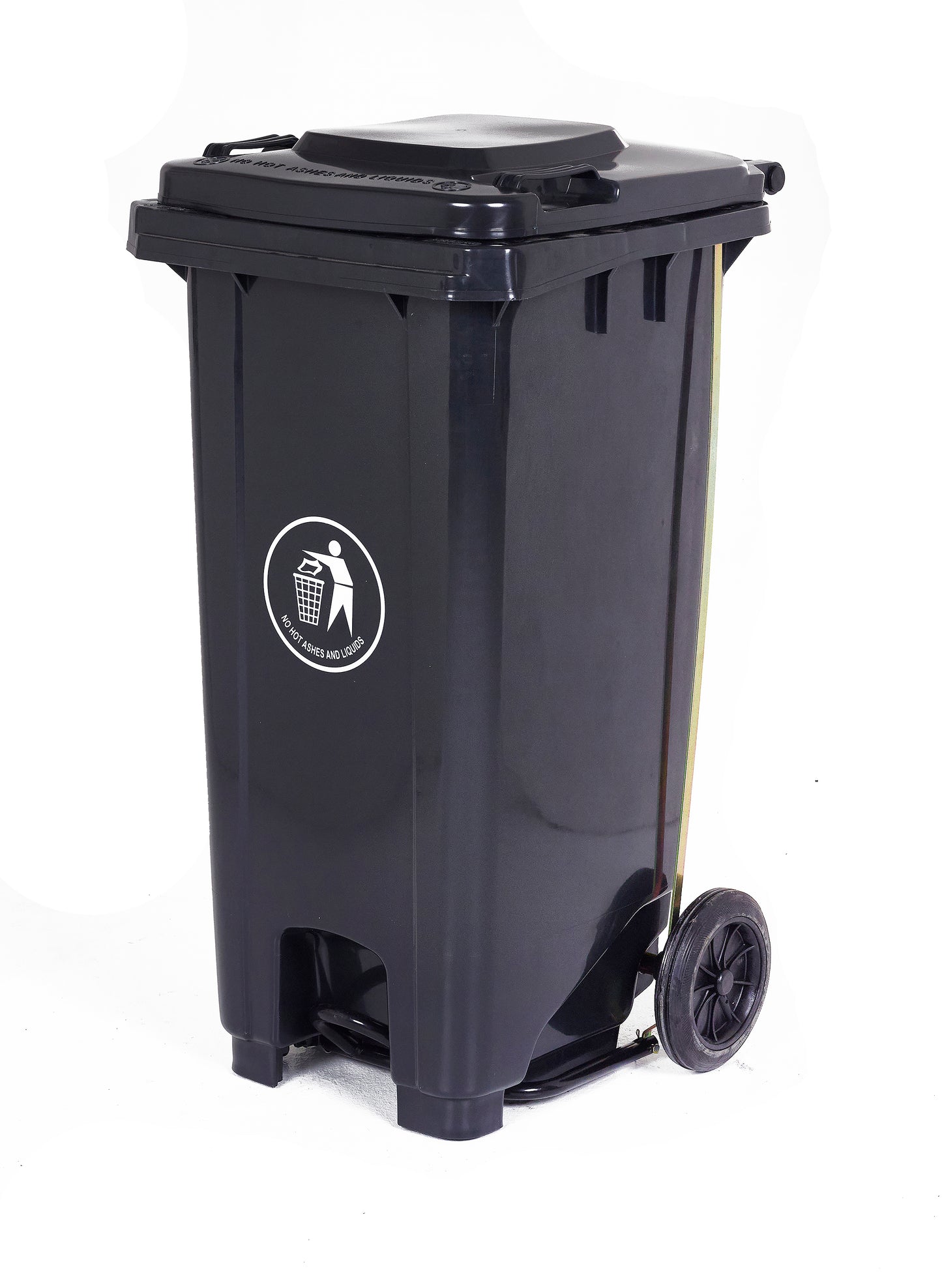 Pedal Operated Wheeled Litter Bin - Cocus