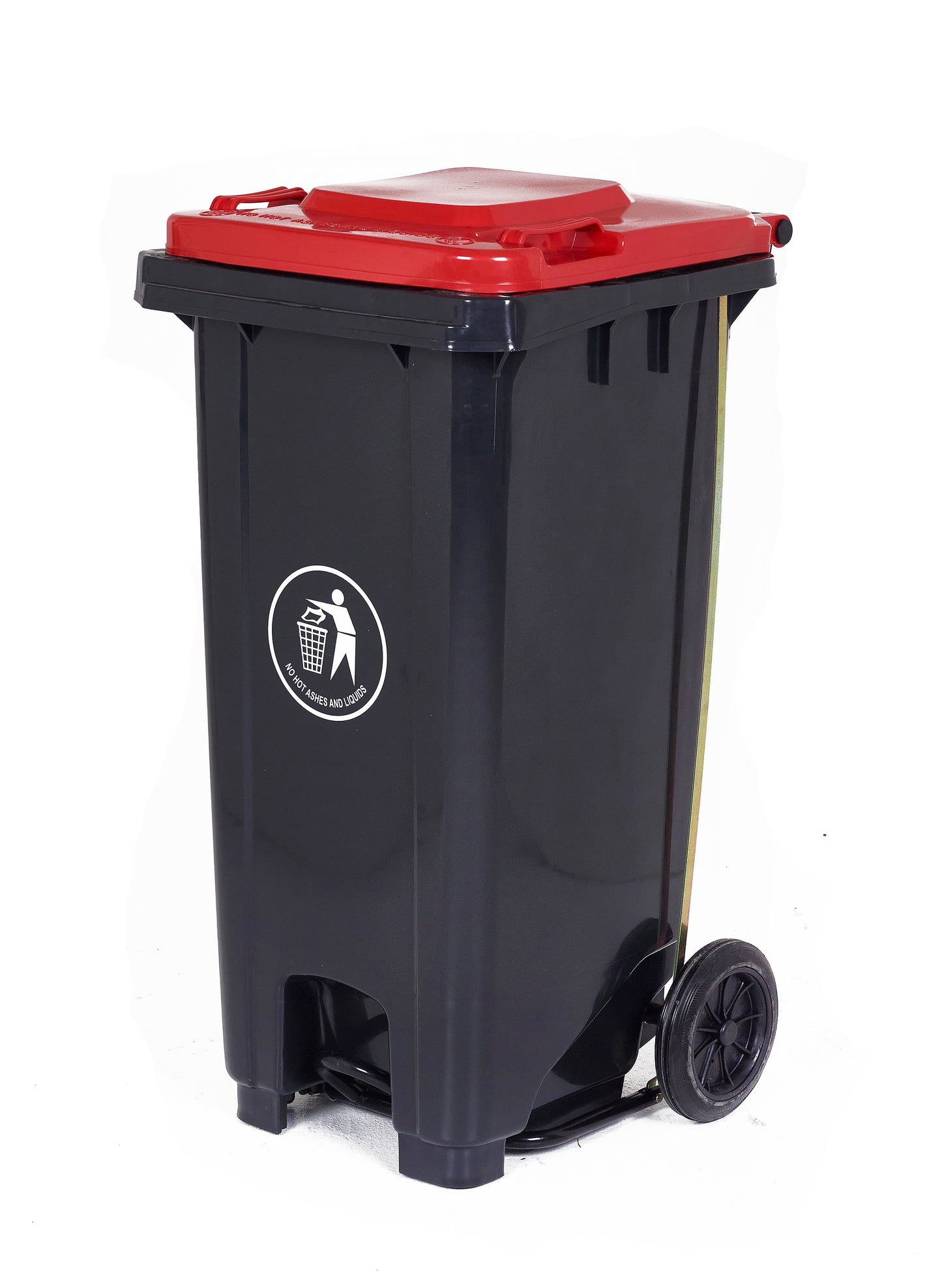 Pedal Operated Wheeled Litter Bin - Cocus