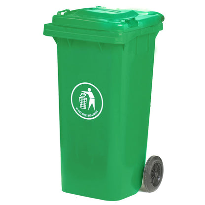 Coloured Wheelie Bins - 120 Litre - Cocus