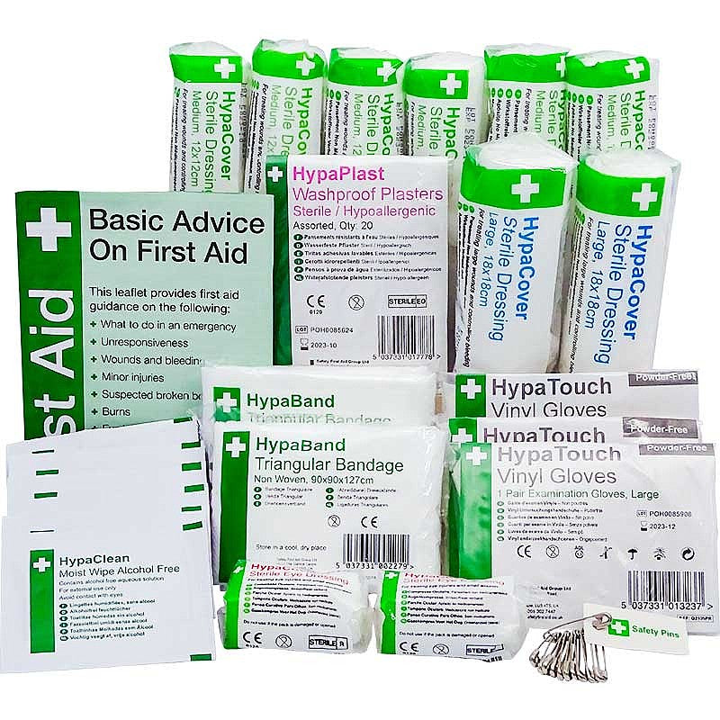 HSE Economy First Aid Kit Refills - Cocus