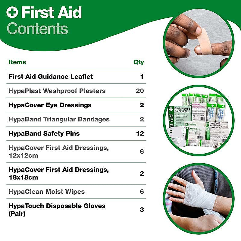 HSE Economy First Aid Kit Refills - Cocus