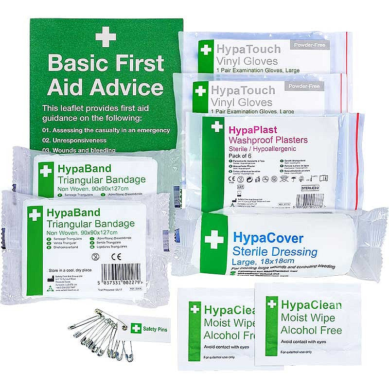 HSE Travel First Aid Kit Refill - Cocus