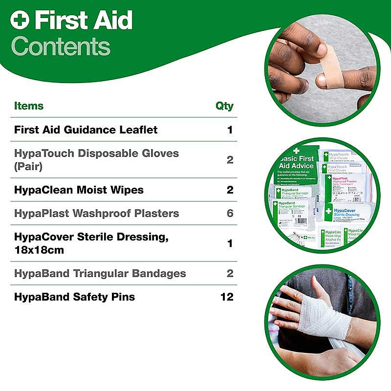 HSE Travel First Aid Kit Refill - Cocus