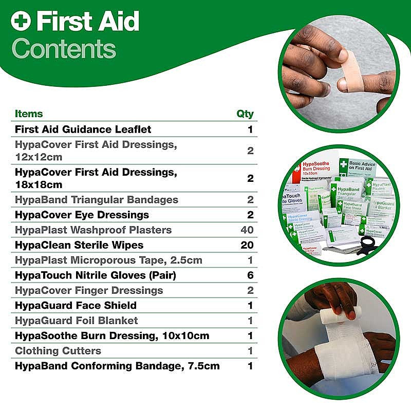 British Standard First Aid Kit Refills - Cocus