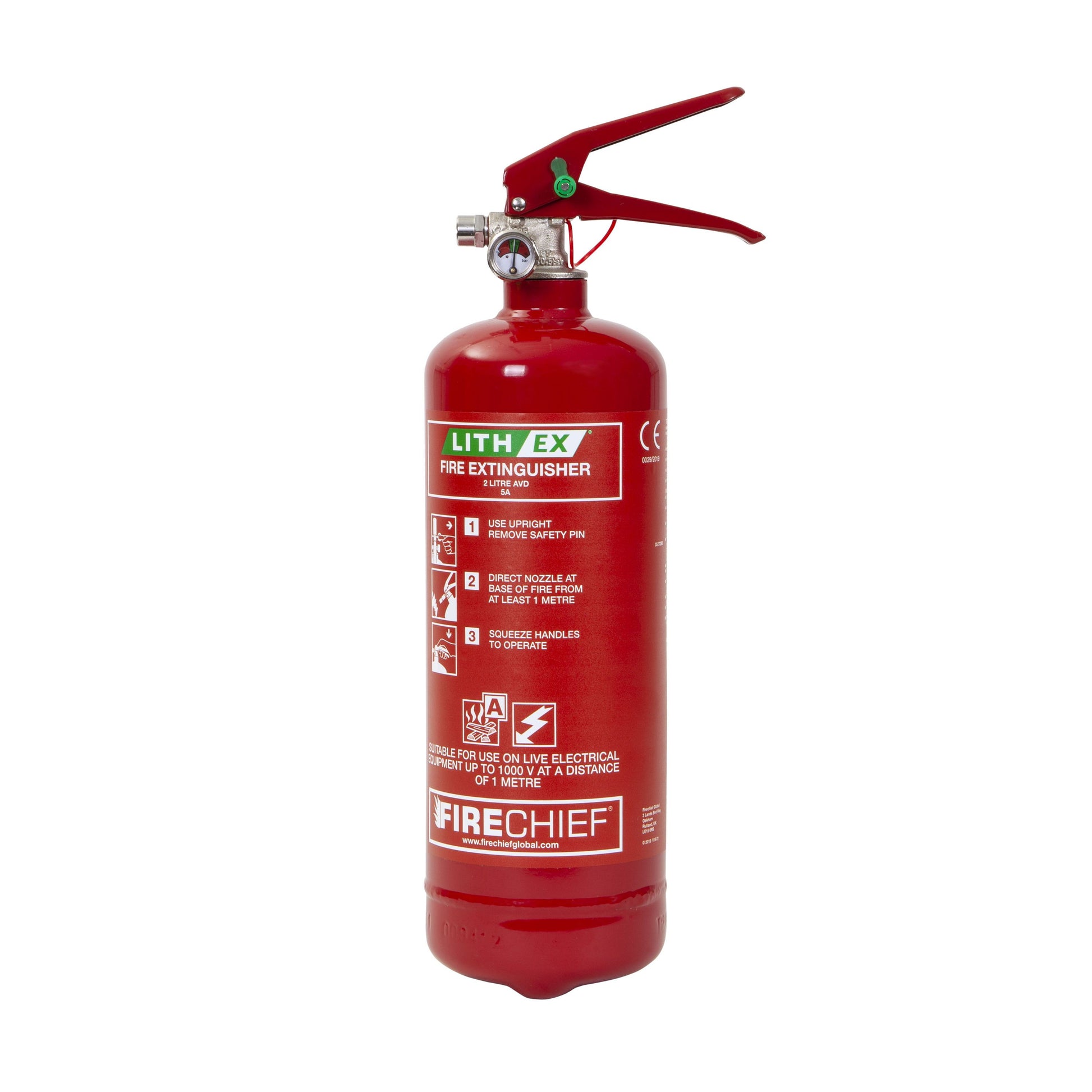 Lithium-ion Battery Fire Extinguisher - 2 Litre - Cocus