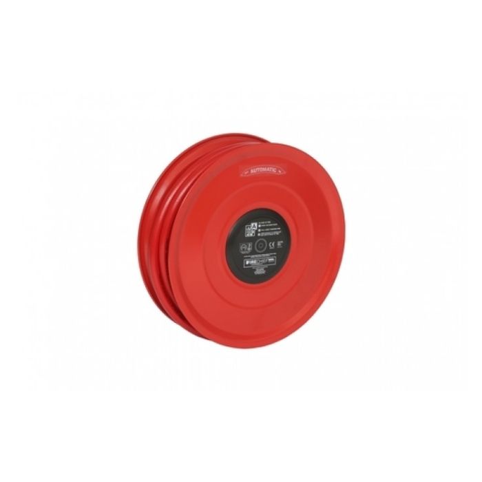 Fixed Auto Fire Hose Reel (25mm) designed for efficient emergency use, constructed with a durable brass and steel build.