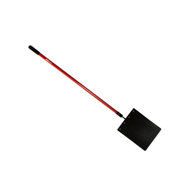 Fire Beater with a sturdy red fibreglass handle for quickly extinguishing grass and open-area fires from a safe distance.